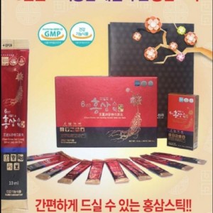 데일리원 빠른배송  데일리원 <b>홍삼</b>스틱 (10ml x 30포) X 5개 쇼핑백포함