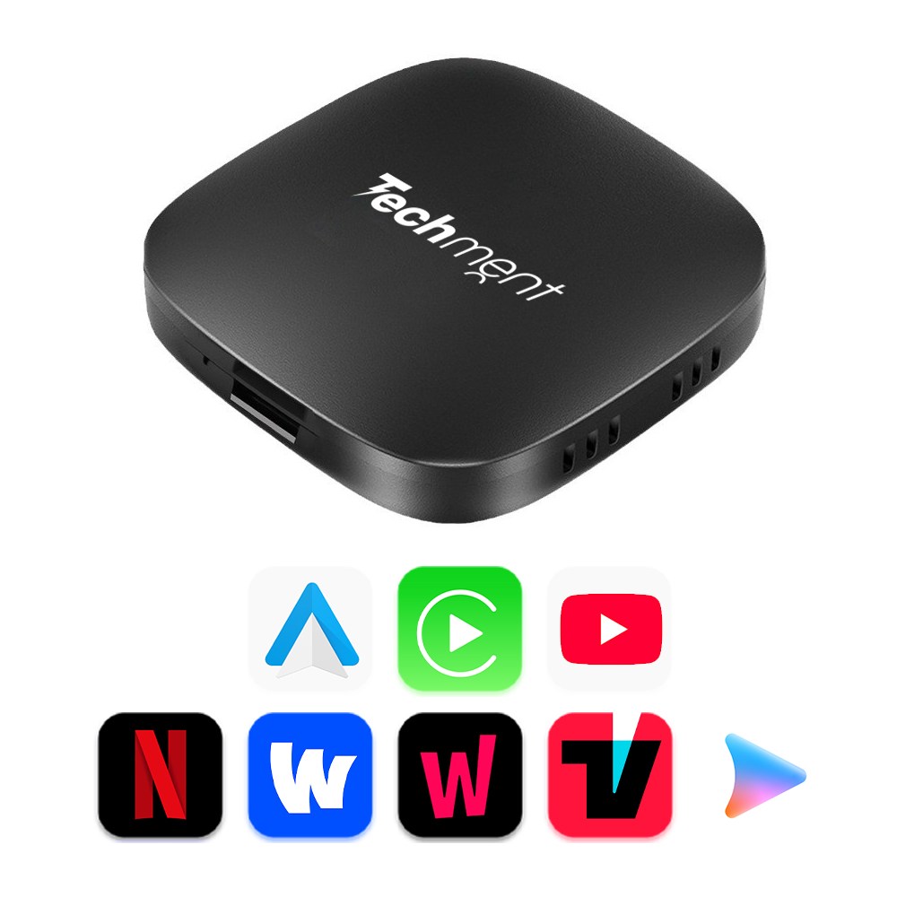테크먼트 로드프리PRO 무선 카플레이 안드로이드오토 올인원 동글 OTT 앱 다운 가능  TS20  2GB