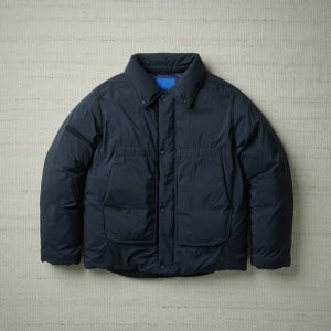 [헨리코튼][HENRY COTTON’S](FFC x DOCUMENT) Fisherman Shirting Goose Down Jacket(AZUCW25310NYX)