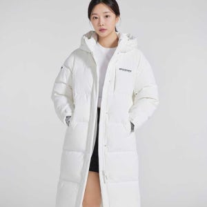 [디스커버리 익스페디션] 여성 레스터G RDS 구스다운 롱패딩 (WHITE) DWDJ68046-WHS