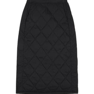 [ONEILL][오닐] 24F/W 여성 리나 써모어 퀼팅 롱 스커트 OWPKN8107-199(K1759321620462028BK01)