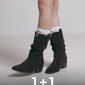 [1+1] 루엔 웨스턴 미들 부츠