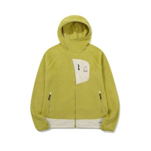 시에라디자인 W) 모스(Moss) 폴라텍 알파 다이렉트 190 후드집업 Yellow