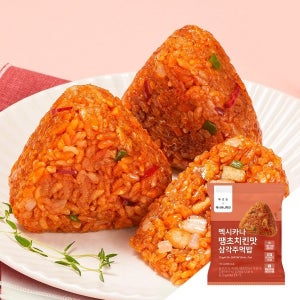 바르닭X멕시카나 삼각 주먹밥 땡초치킨 (5팩)