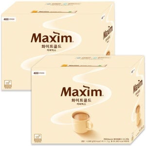 맥심 화이트골드 커피믹스 400Tx2개 ~