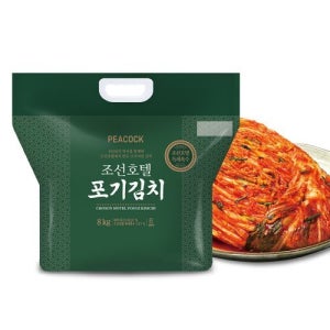 [피코크] [피코크] 조선호텔 포기김치 8kg (100년 역사 조선호텔 프리미엄 김치)