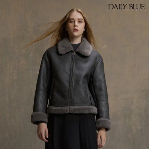 데일리블루 호주산 양모 faux 무스탕 재킷 1종 TV상품