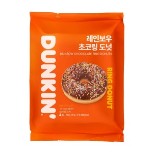 던킨 레인보우 초코링 (49G*4입)