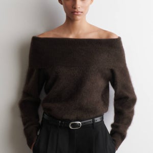 [COS 코스] 오프숄더 메리노 울 스웨터 (1311481001)
