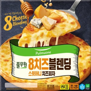 풀무원 8치즈블렌딩 스윗허니 치즈피자 (330G)