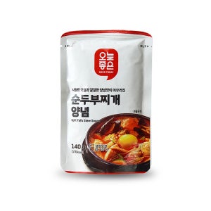 오늘좋은 순두부찌개 양념 (140G)