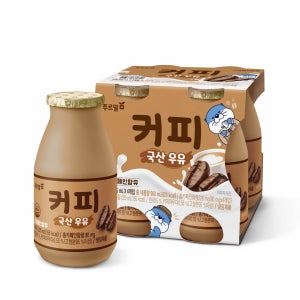 푸르밀 커피 국산 우유 (225ML*4)