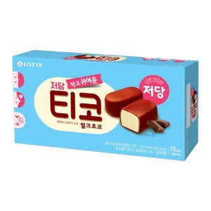 롯데 티코 밀크초코 저당 (510ML)