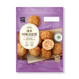 삼진어묵 바삭한 새우 어묵 크로켓 (360G)