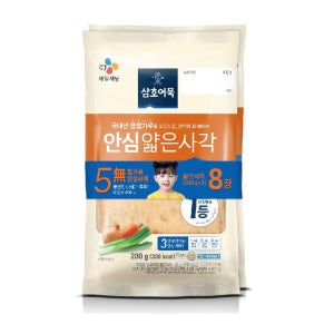 CJ 삼호어묵 안심 얇은사각 (400G)
