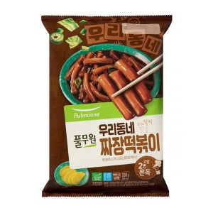 풀무원 우리동네 짜장떡볶이 (2인) (330G)