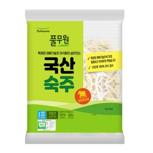 풀무원 국산 숙주나물 (260G)