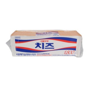 서울우유 체다치즈 슬라이스 (100매) (1.8KG)