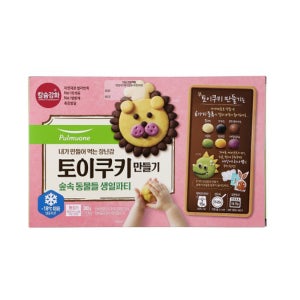 풀무원 토이쿠키 만들기(숲속동물들 생일파티) (300G)