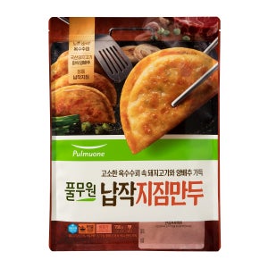 풀무원 납작지짐만두 (700g)
