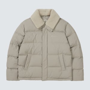 [스노우피크 어패럴] 카라 부클넥 헤비 다운 자켓 Fog Gray (S25WMGDJ56)