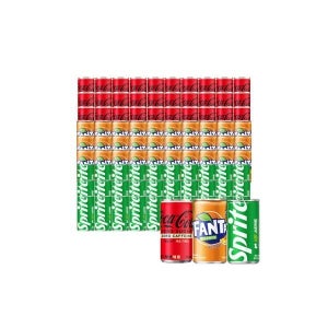 코카콜라 제로제로+환타오렌지+스프라이트 190ml x 90캔(각 30캔)