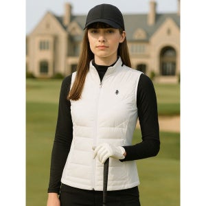 [까스텔바작] 까스텔바작 여성 덕다운 경량 패딩 조끼 화이트 BGBWVT701WH
