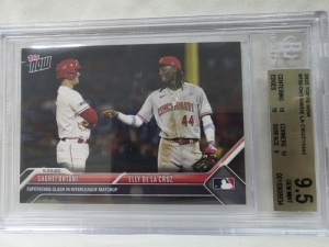 2023 TOPPS NOW 탑스 나우 오타니 쇼헤이 엘리 데 라 크루즈 BGS 9.5 MLB 야구 카드