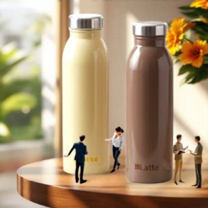 카페라떼 이중 보온보냉 텀블러500ml 판촉물 제작 전문~주방용품~텀블러(스텐)