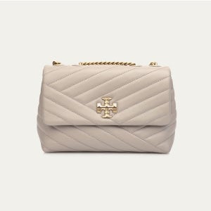 토리버치 키라 쉐브론 여성 스몰 숄더백 가방 베이지 TORY BURCH 90452 082