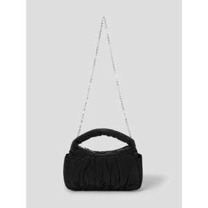 [에잇세컨즈] 패딩 셔링 숄더백  블랙 195XD3WY15