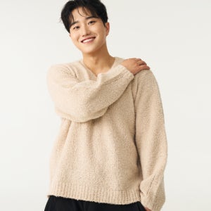 [더블에잇] 소프트 텍스쳐 니트 (베이지) 000000043