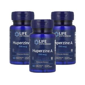 라이프익스텐션 라이프익스텐션 Huperzine A <b>후퍼진</b> 200<b>mcg</b> 60캡슐 3개