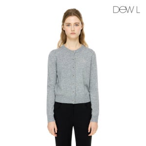 듀엘 [듀엘][PLAN D] 라운드넥 니트 가디건 MG_D244KSL335