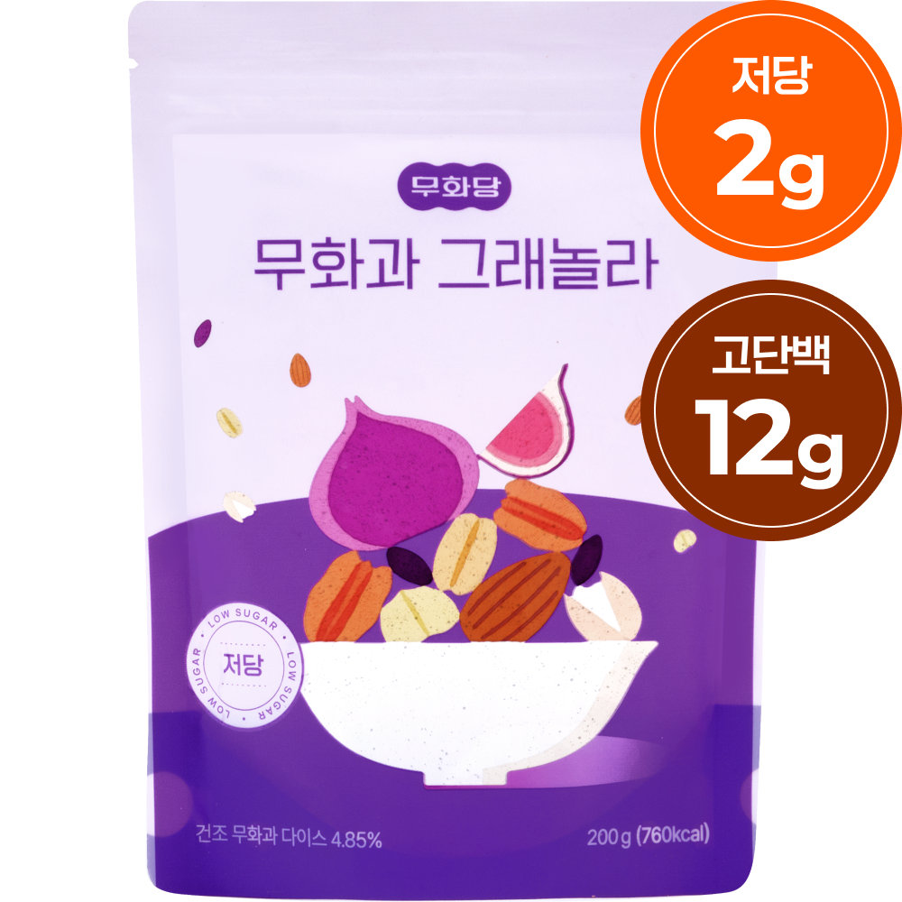 저당 그래놀라 무화과 제품 이미지