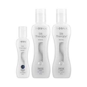 실크테라피 오리지널 헤어에센스 손상모 리페어 단백질 헤어오일 130ml 2개 + 60ml 1개 고영양
