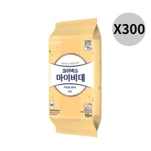 크리넥스 마이비데 키즈 휴대용 변기 티슈 10매 300개