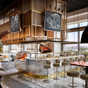 두바이 Gastronomy 디너 뷔페