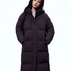 [디스커버리 공식몰] 여성 레스터G 구스다운 롱패딩 (다크 그레이) DWDJ68056-DGS [우먼,프리미엄,돕바,벤치파카,코트]