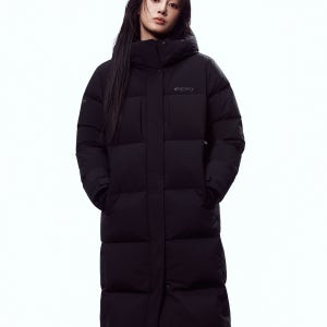 [디스커버리 공식몰] 여성 레스터G 구스다운 롱패딩 (블랙) DWDJ68056-BKS