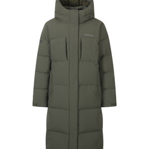 [디스커버리 공식몰] 여성 레스터G 구스다운 롱패딩 (다크 카키) DWDJ68056-DKS