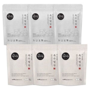 해통령 더 간편한 육수명장 80g 3개 + 사골 70g 3개 간편육수 육수한알 시크릿코인