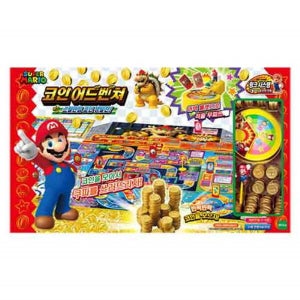 기타 어린이 보드 게임 슈퍼마리오 코인 어드벤쳐 놀이