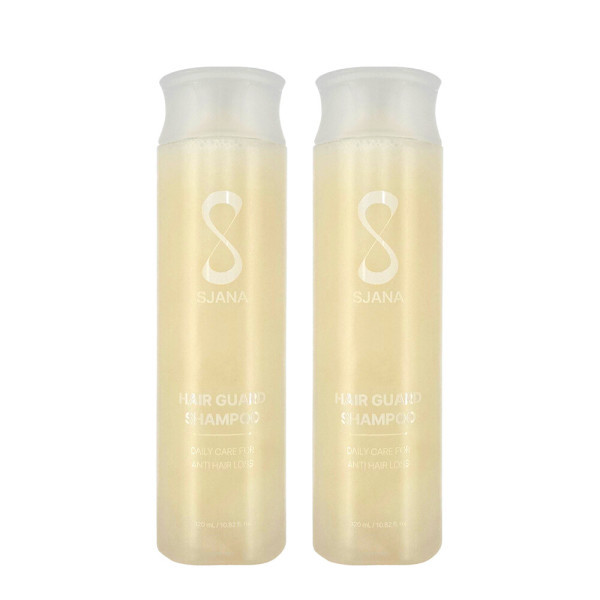 스자나 헤어가드 <b>탈모</b> 완화 기능성 샴푸 두피 쿨링케어 320ml 2개 모낭을 활성화하는 카페인 처방