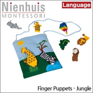 [NIENHUIS MONTESSORI] 핑거퍼펫 비밀주머니(정글)