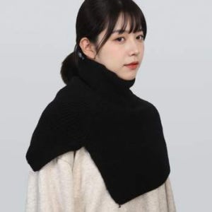 어깨 KI91TP78 숄 데일리 넥워머 니트 클래식 판초 케이프