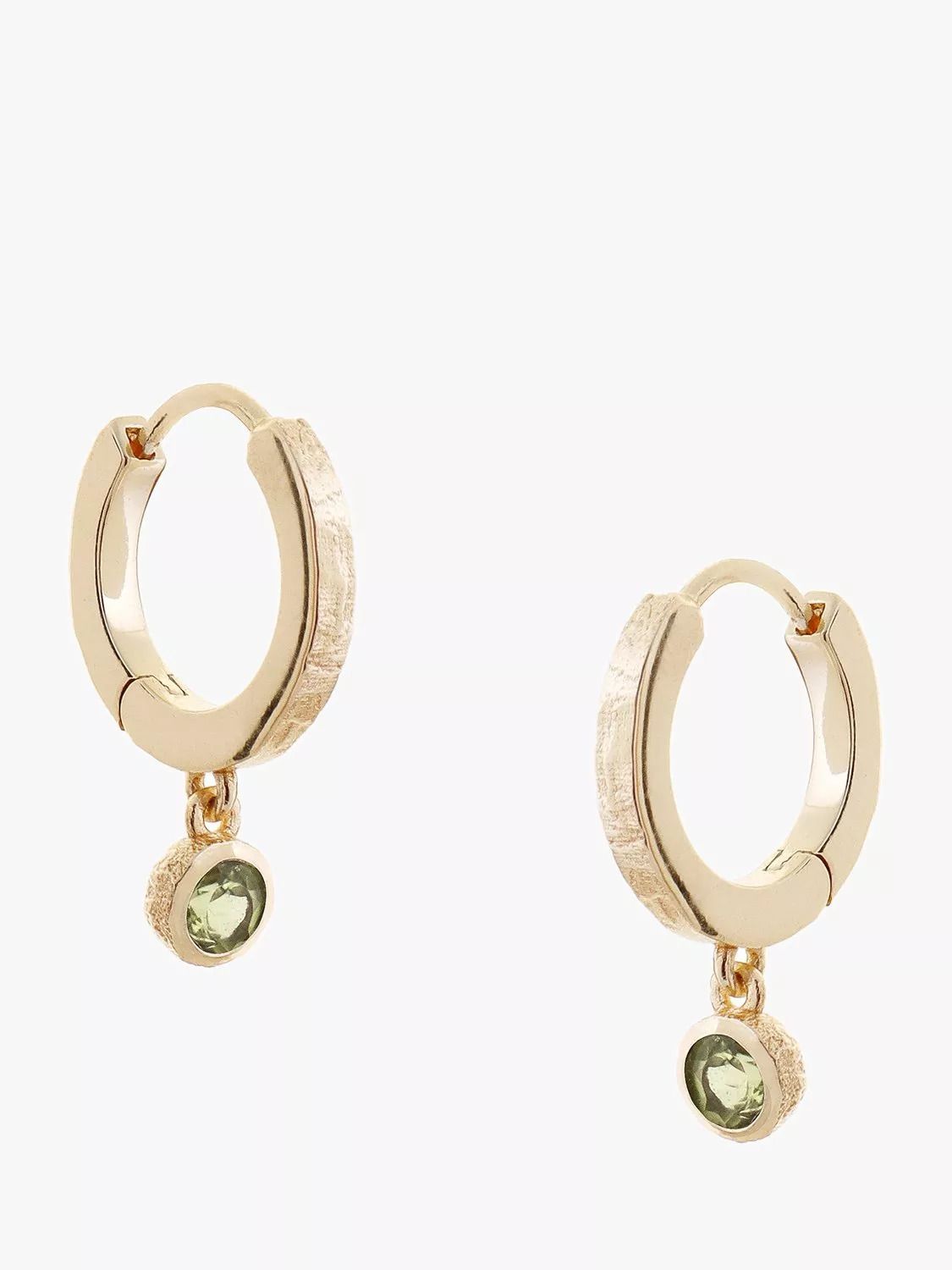 TUTTI 투티 탄생석 후프 귀걸이 골드 링 Birthstone Hoop Earrings, Gold 113493196 Peridot August 131104081