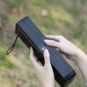 BLACK DOG 튼튼한 다리 휴대용 접이식 의자 - 가벼운 컴팩트 야외 캠핑 의자, 튼튼한 프레임, 인체공학적 좌석 & 등받이 (캠핑, 낚시, 가정용) - 성인, 캠핑 장비,