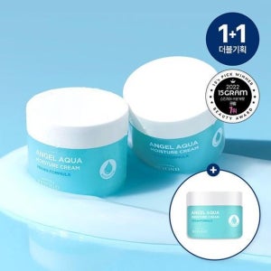 비욘드 엔젤아쿠아 수분진정크림 더블기획(150mlX2개입)(비건) (단지형)150ml+150ml