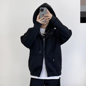[하프클럽/알티피아]데이트 후드집업점퍼 여자후드점퍼 오버핏 트레이닝
